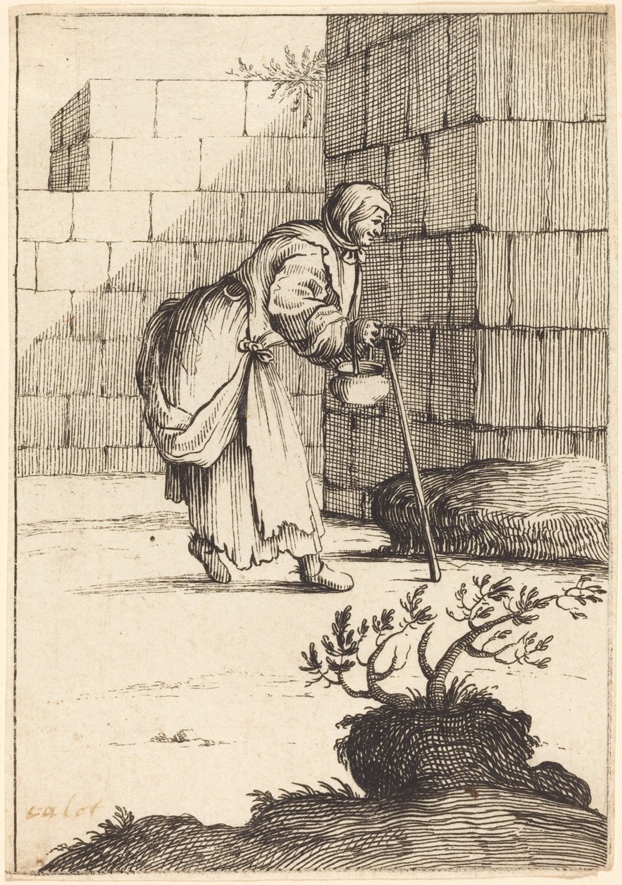 Mendiante - After Jacques Callot