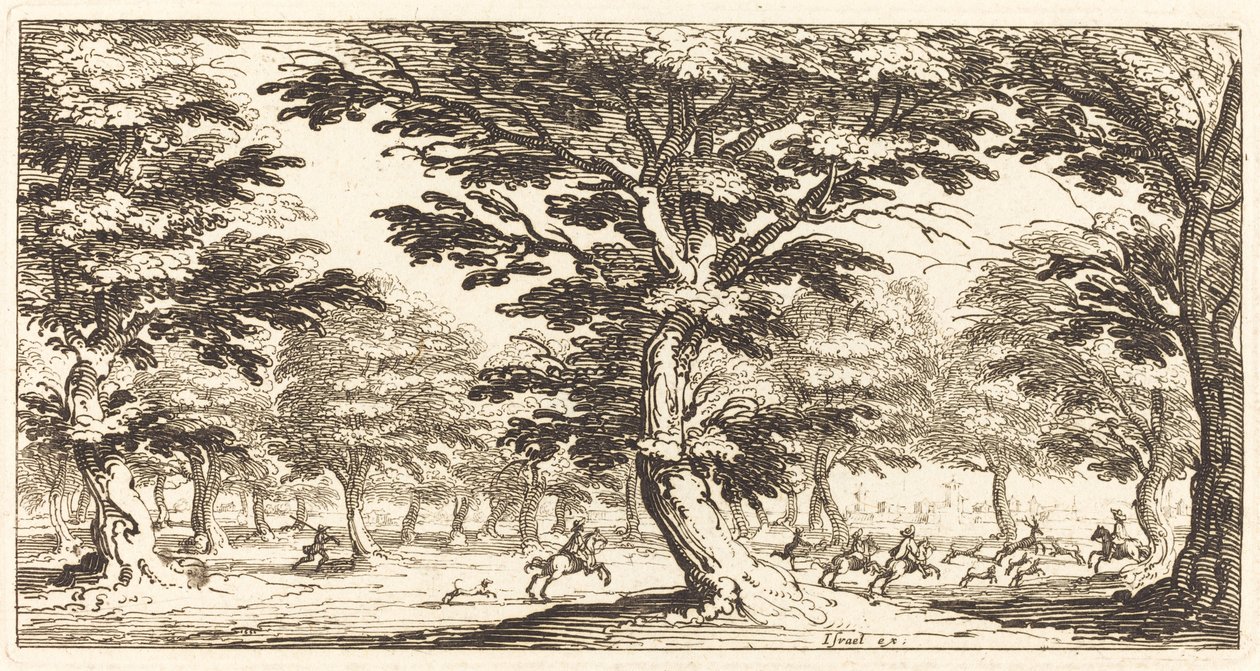 Paysage - After Jacques Callot