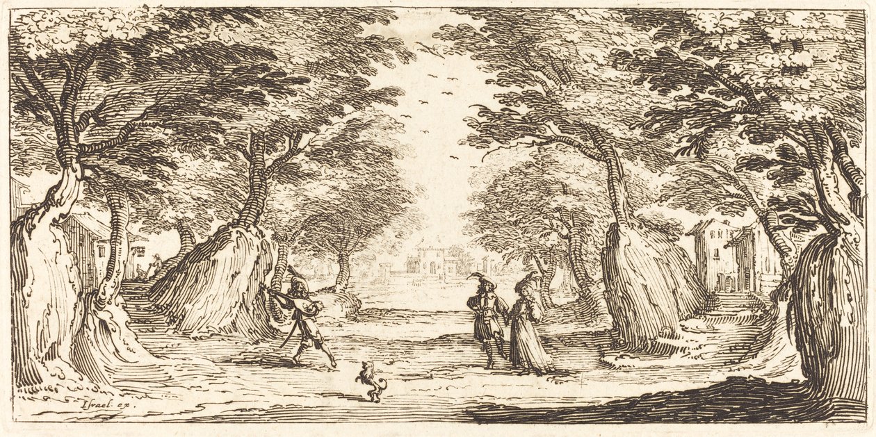 Paysage - After Jacques Callot