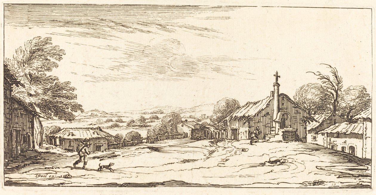 Paysage - After Jacques Callot
