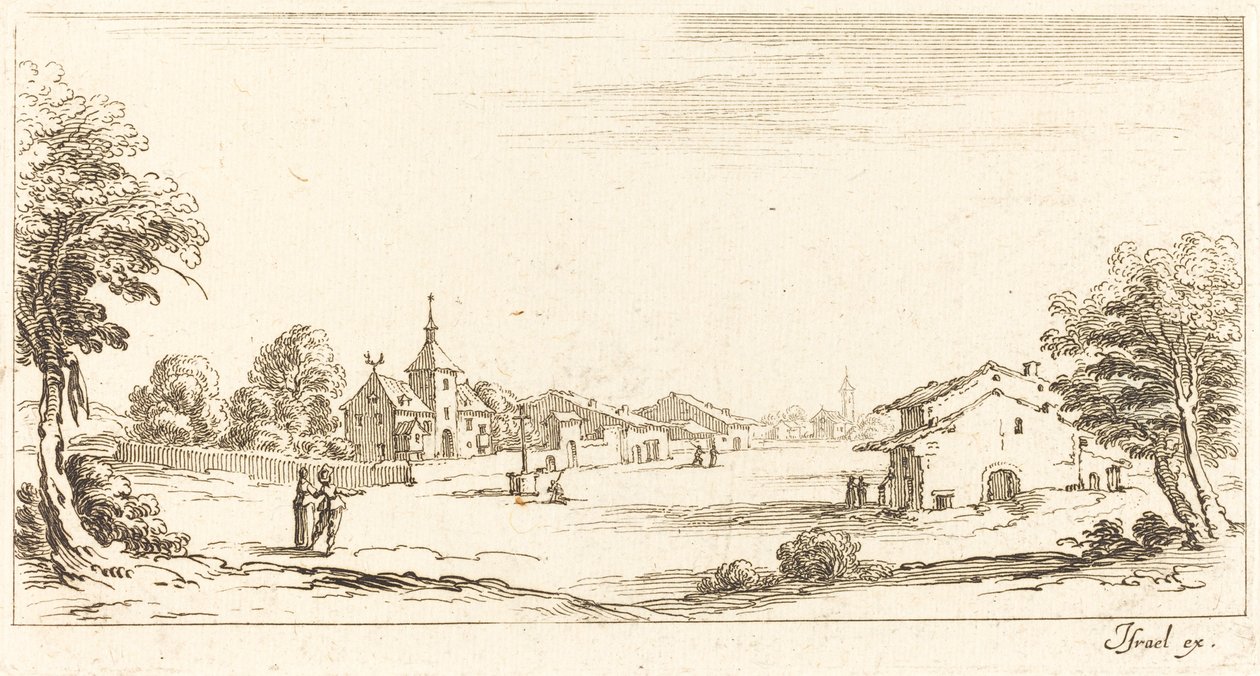 Paysage - After Jacques Callot