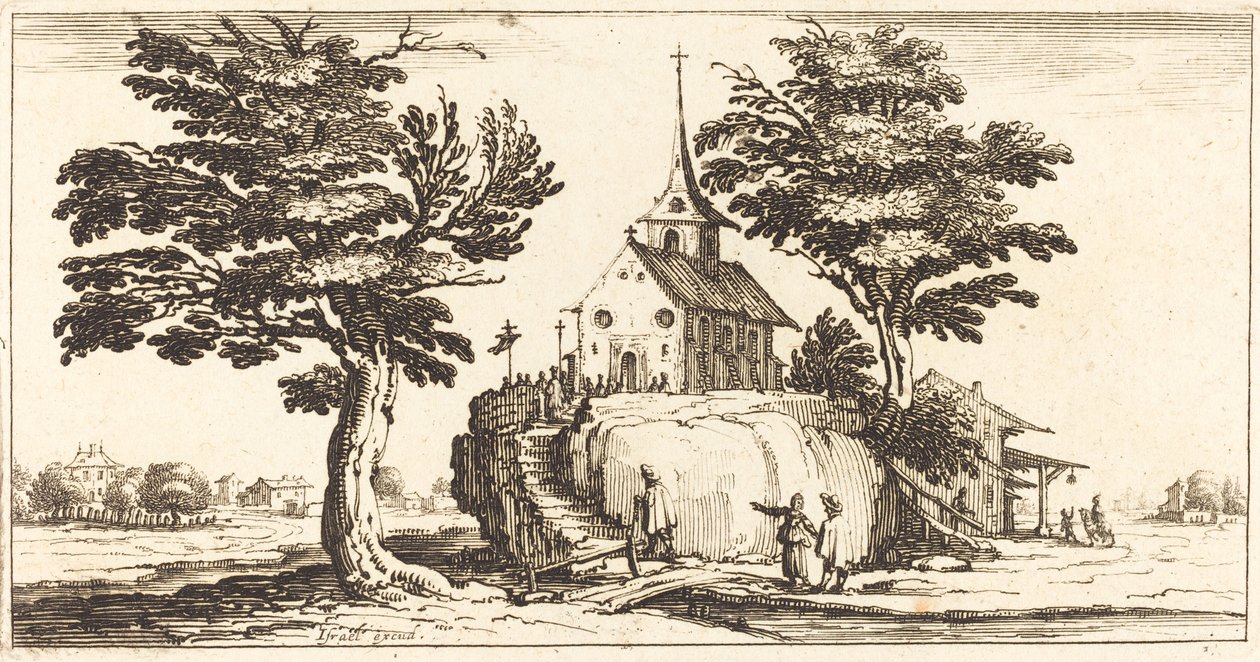 Paysage - After Jacques Callot