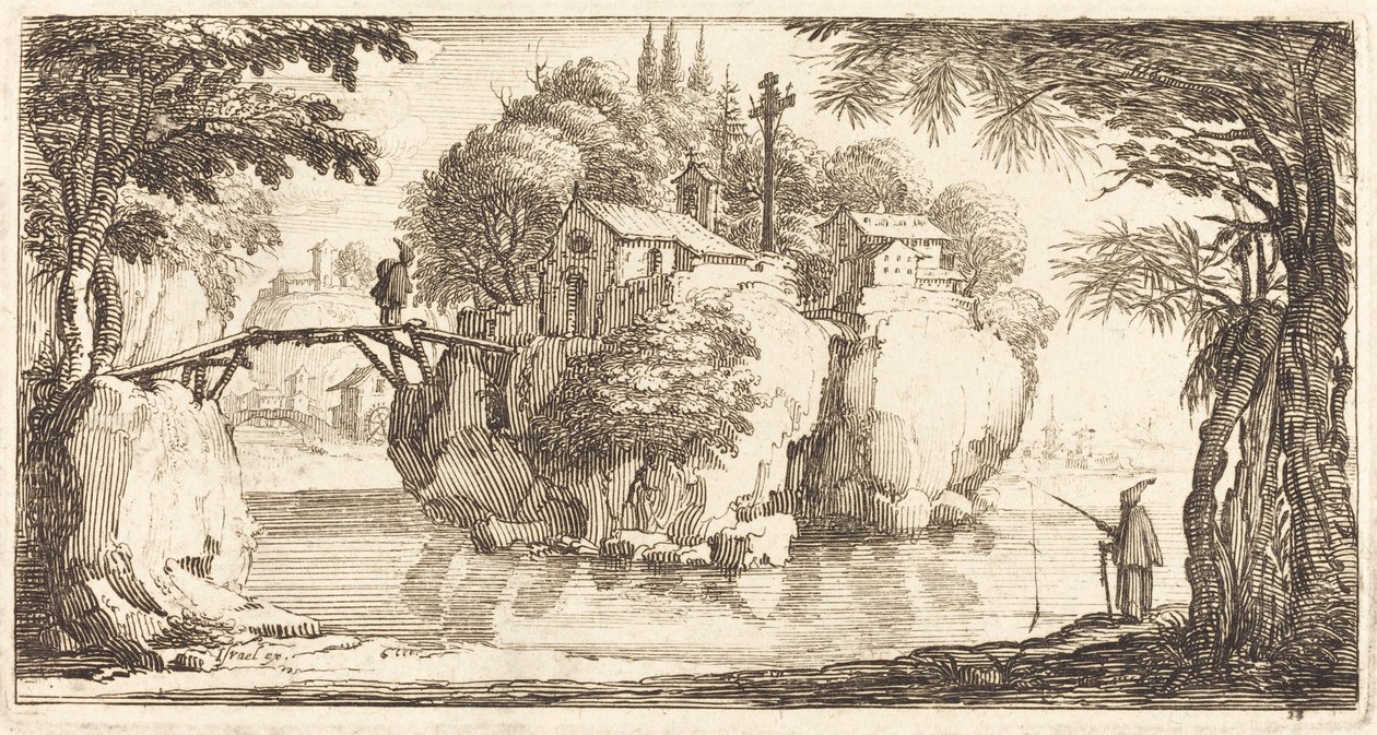 Paysage - After Jacques Callot