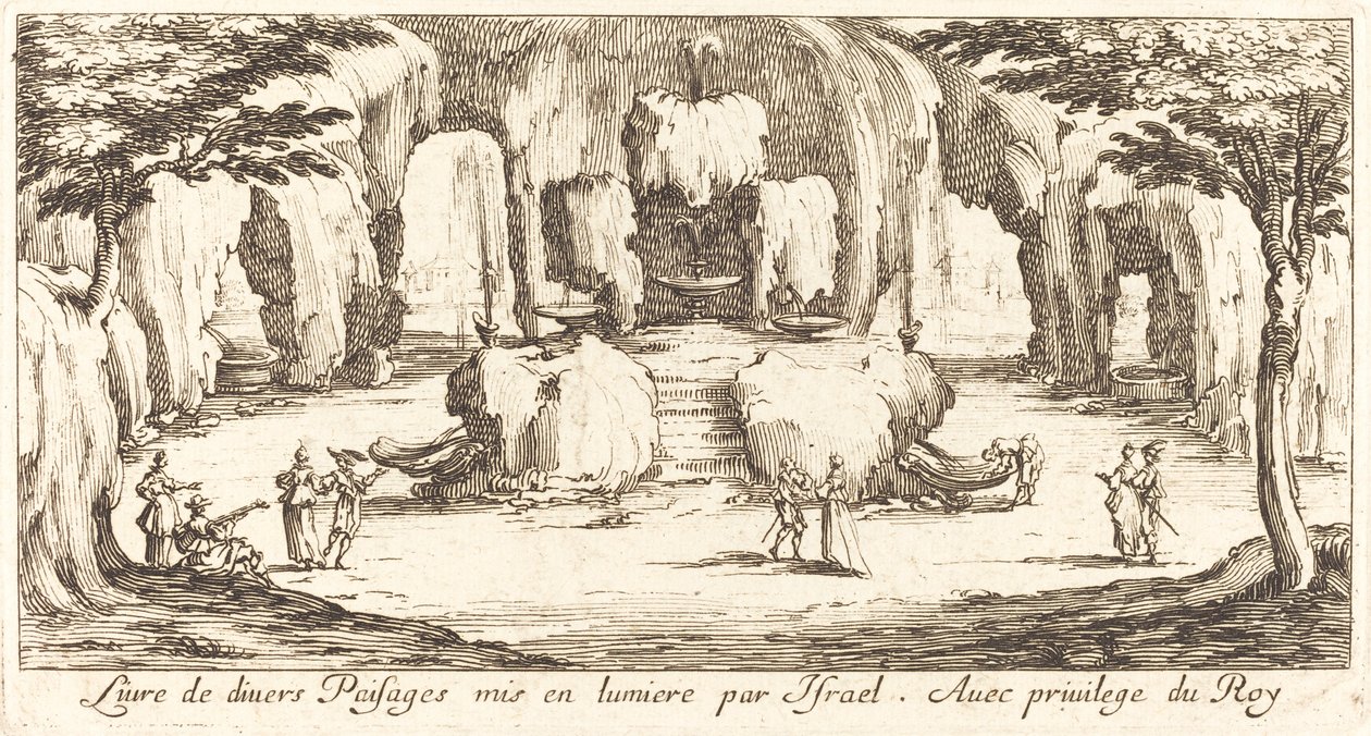 Sous-titre pour "Divers paysages" - After Jacques Callot