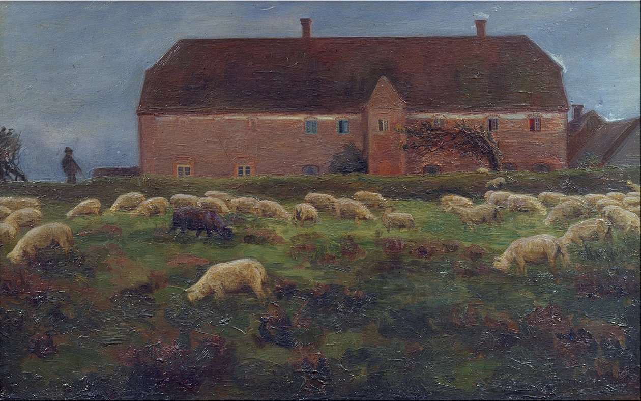 Herregården Kaas i Salling - Agnes Slott Møller