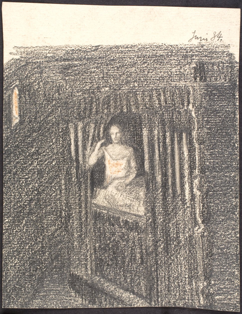 Femme dans une alcôve - Agnes Slott Møller