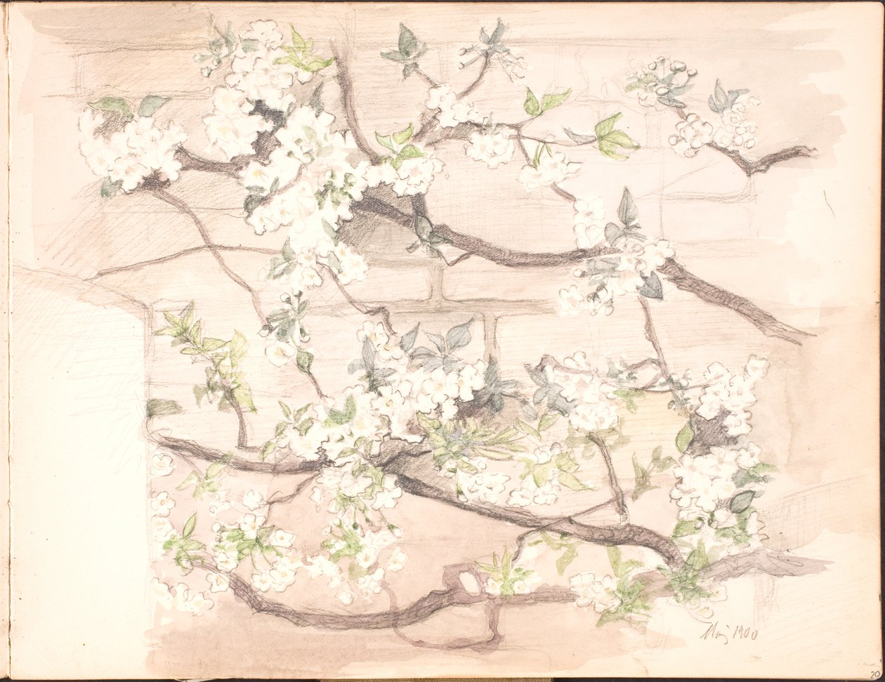 Carnet de croquis. Juillet 1899 - juin 1901 - Agnes Slott Møller