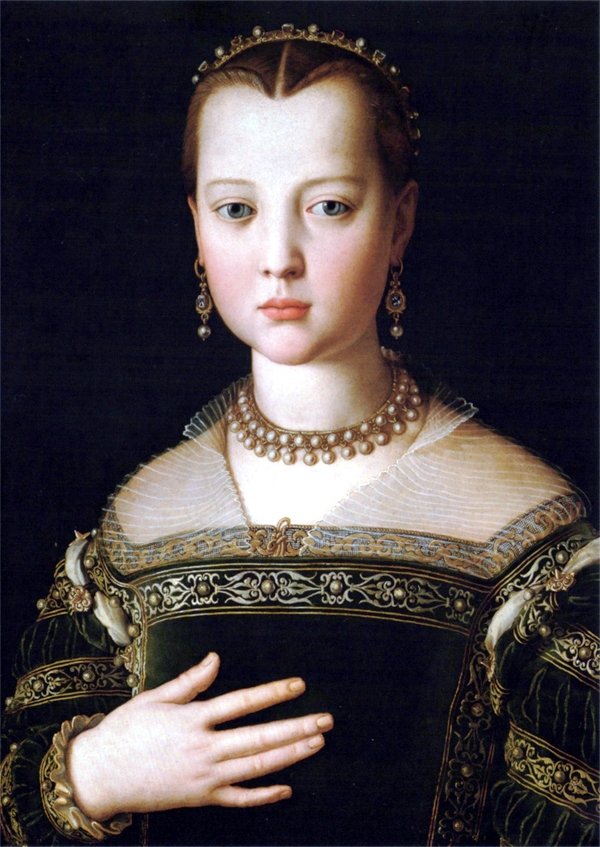 Maria de Medici - Agnolo Bronzino