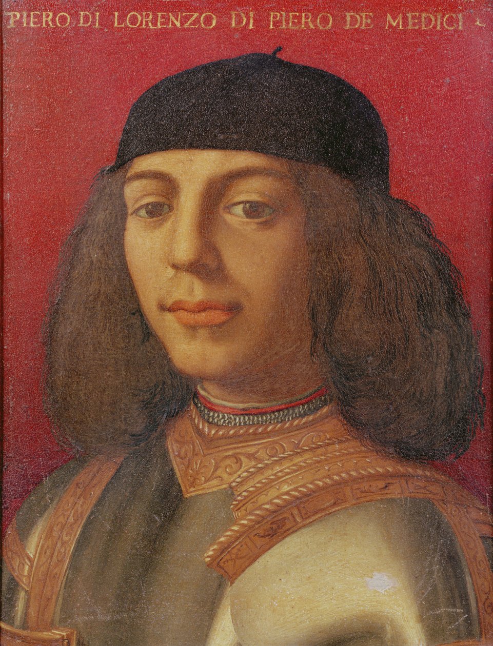 Portrait de Piero di Lorenzo de Medici - Agnolo Bronzino