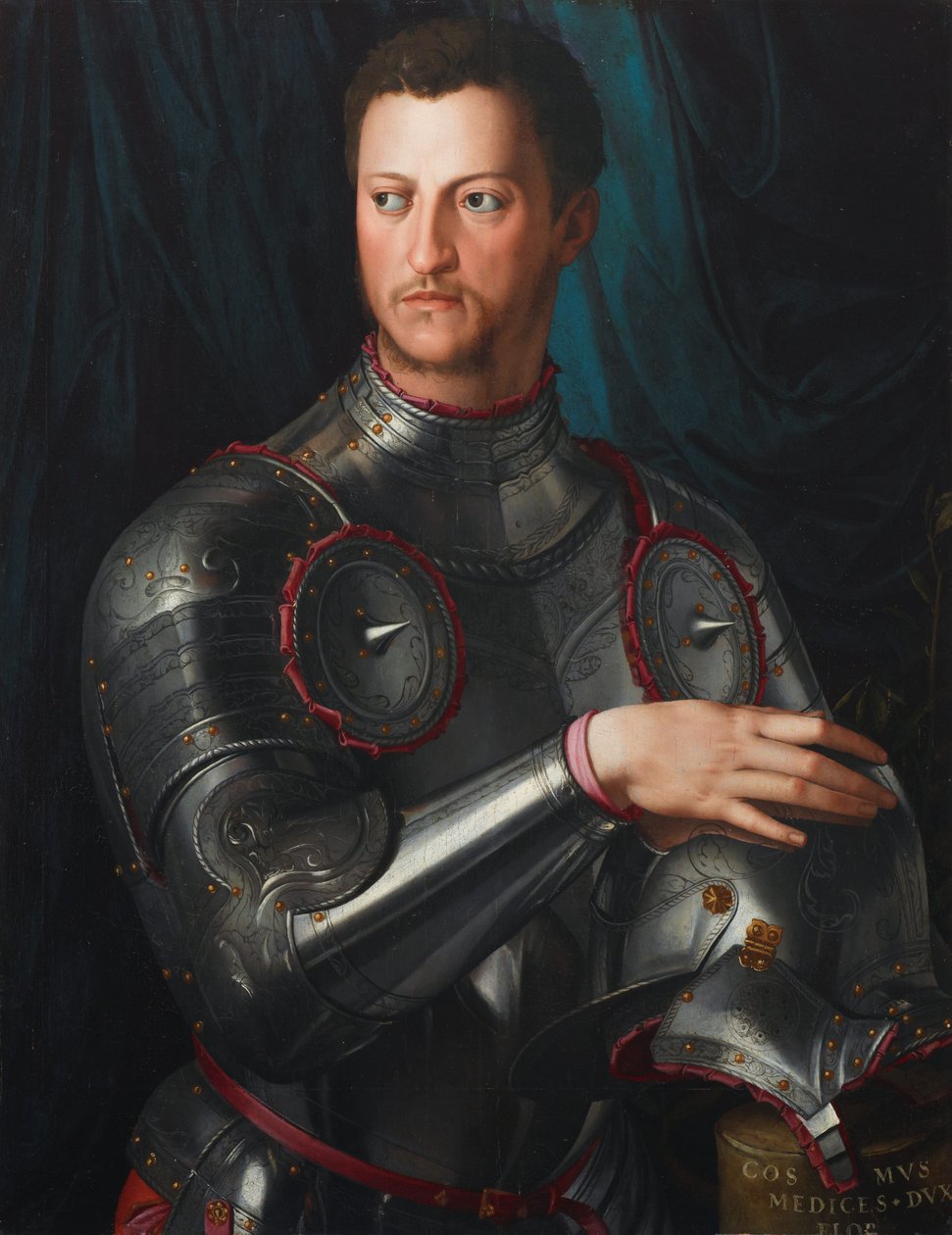 Cosimo I de Medici en armure - Agnolo Bronzino