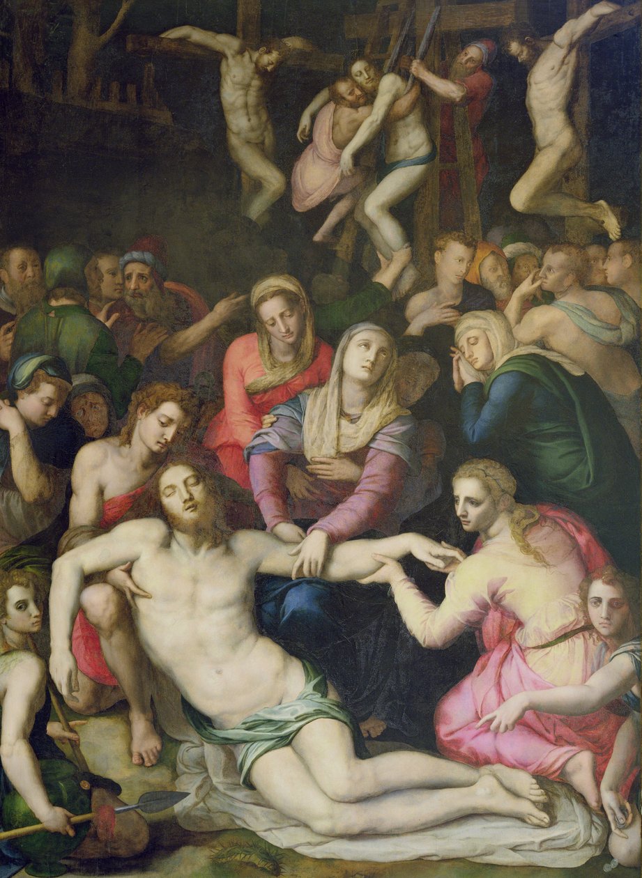 Descente de croix - Agnolo Bronzino