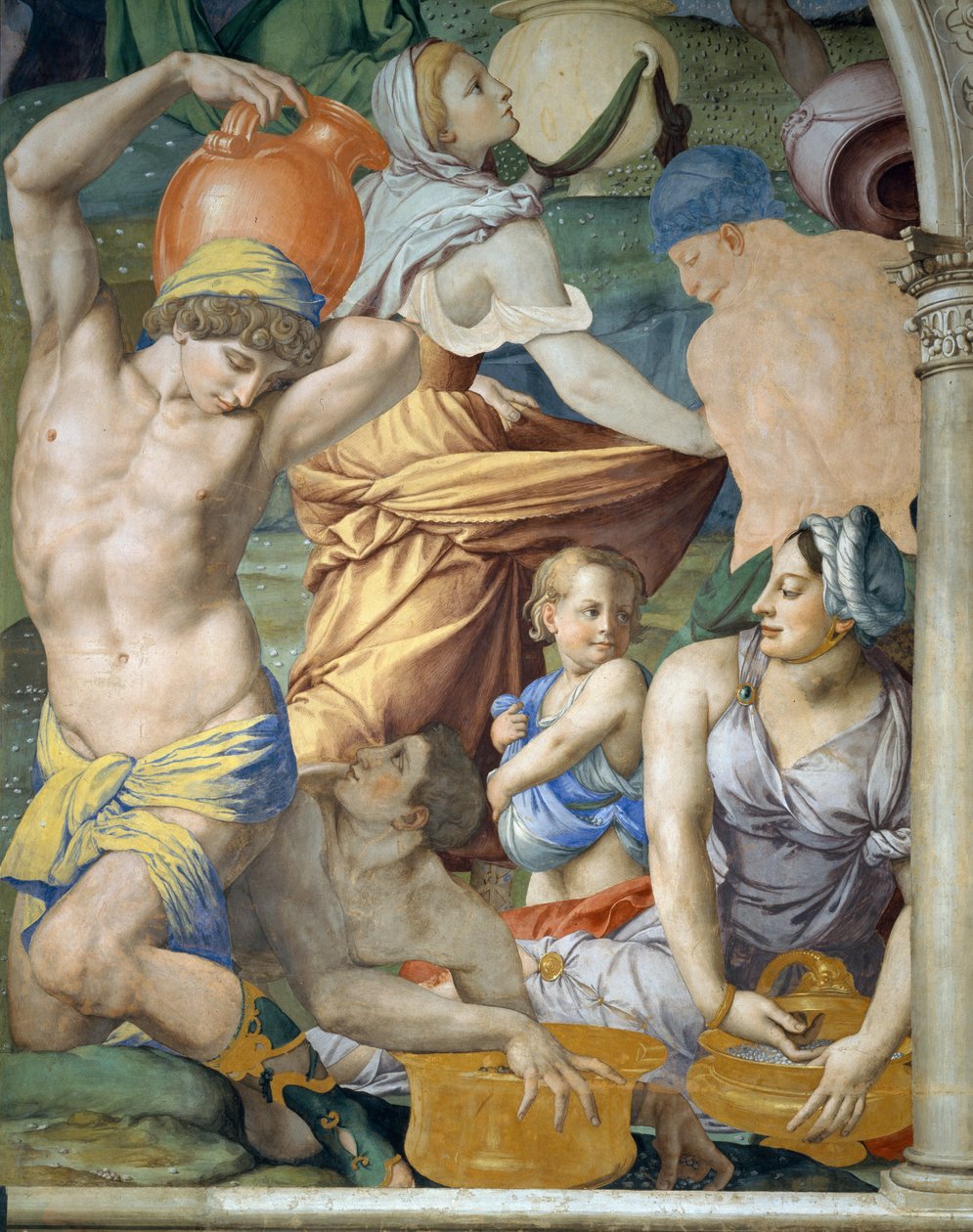 La chute de la manne - Agnolo Bronzino