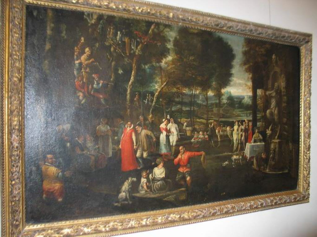 Festival de village - Agostino Carracci