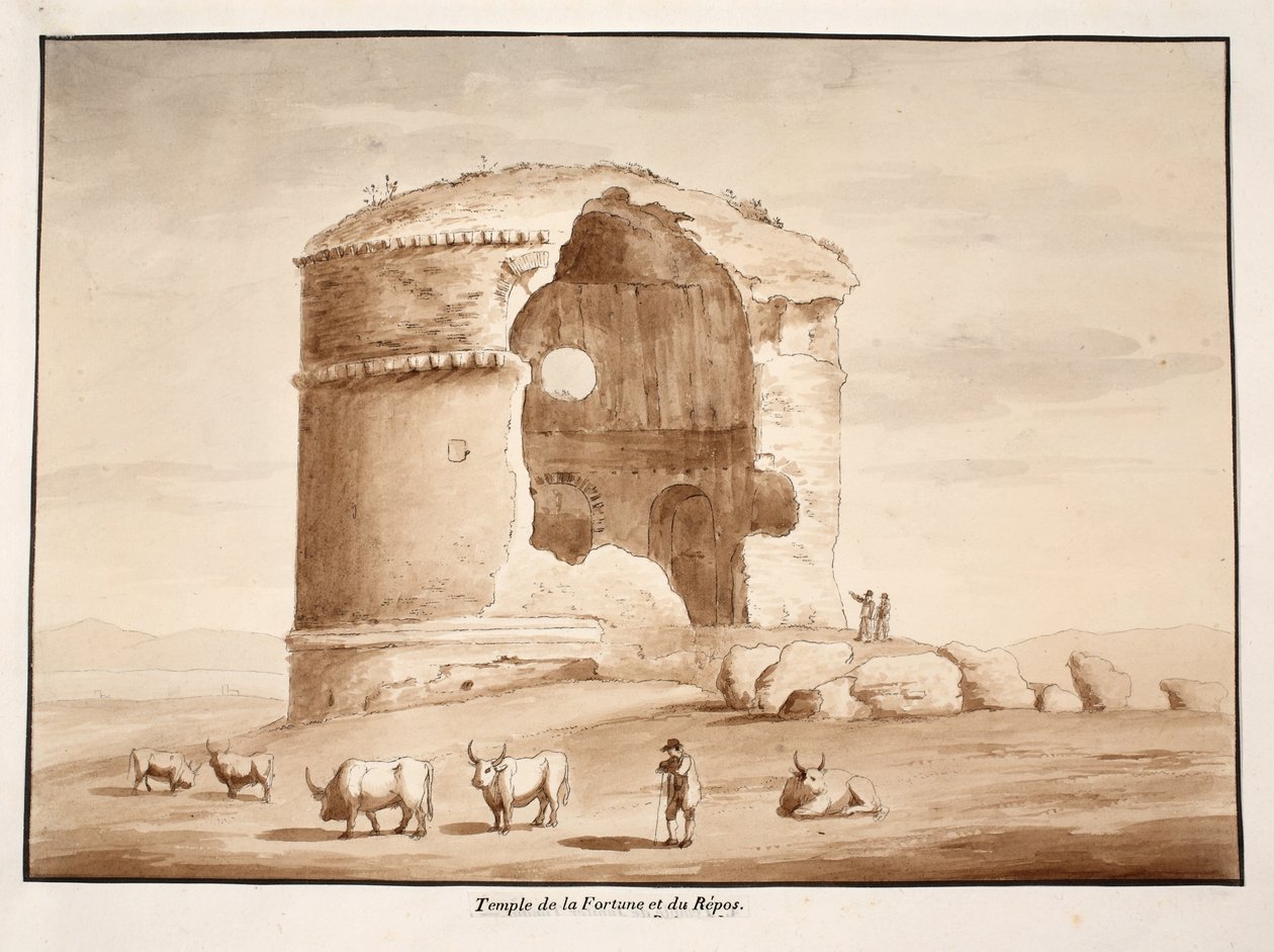 Temple de la Fortune et du Repos, 1833 - Agostino Tofanelli