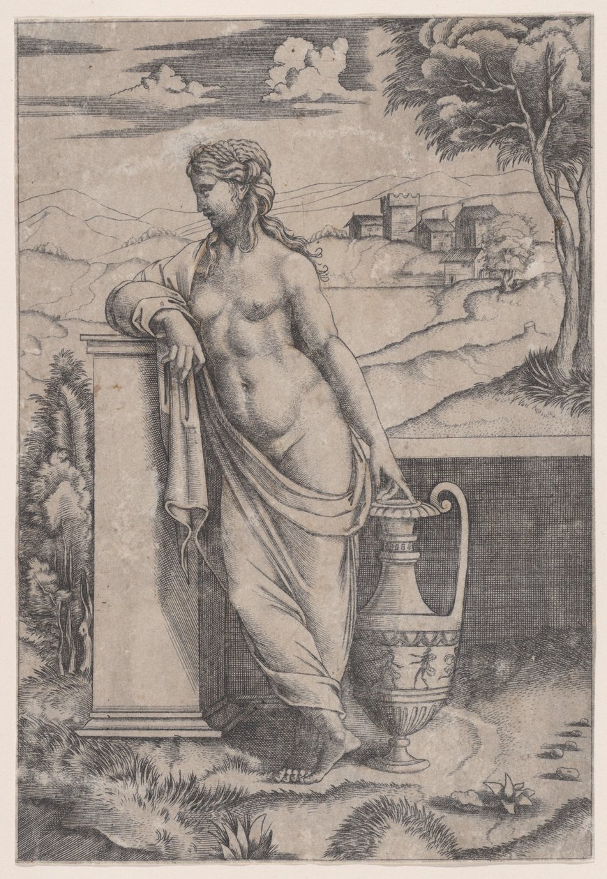Femme debout près d