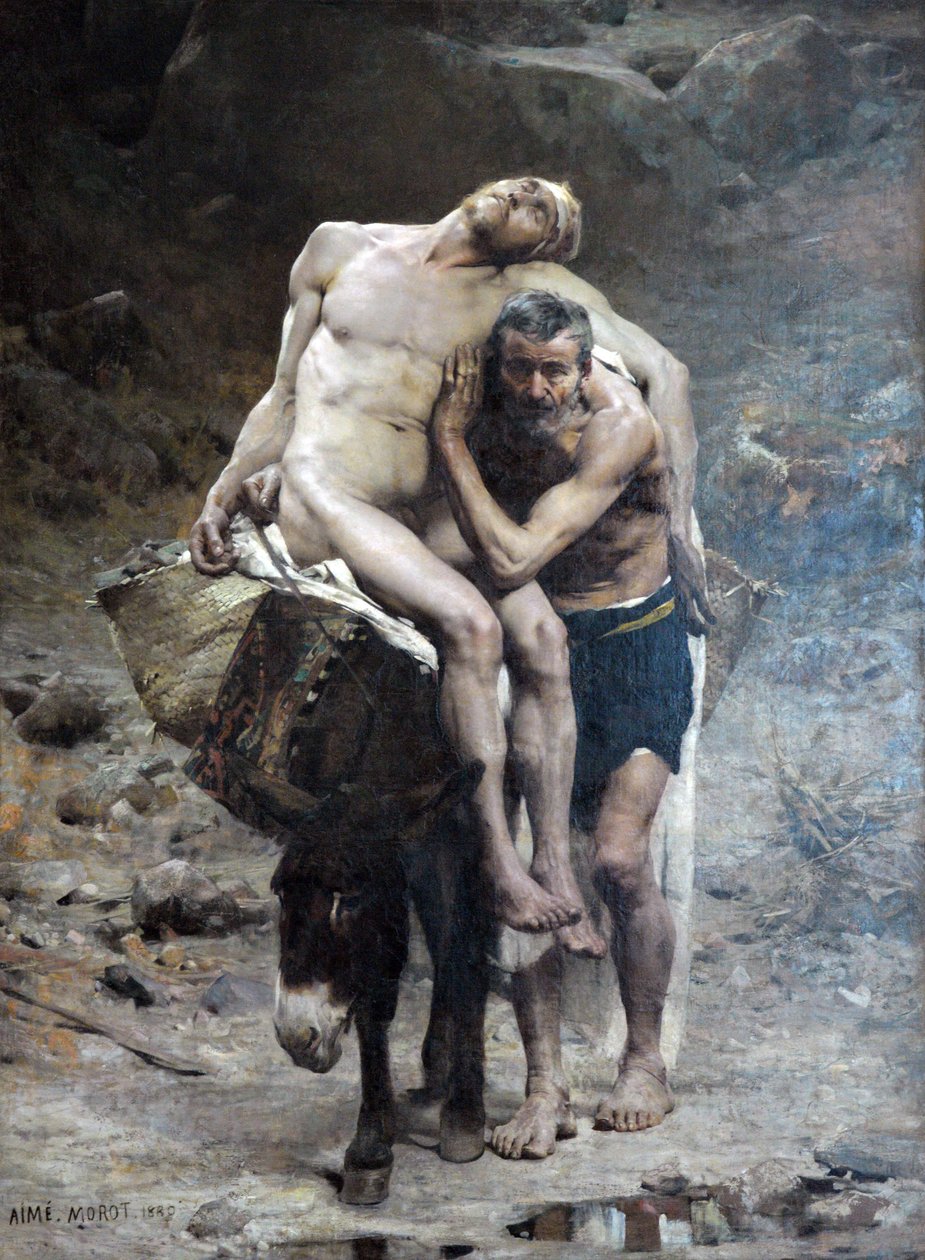 Le Bon Samaritain - Aimé Nicolas Morot