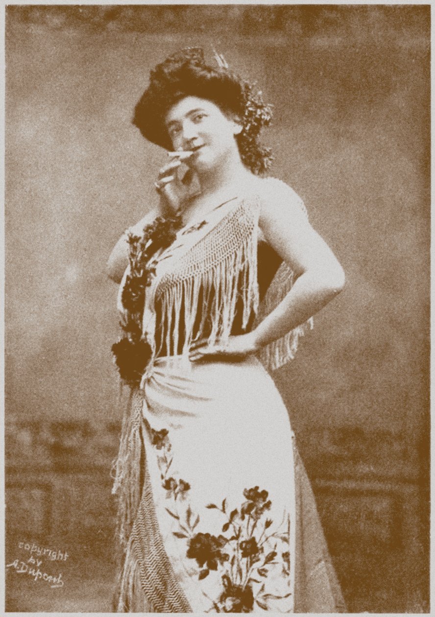 Emma Calvé en Carmen - Aime Dupont