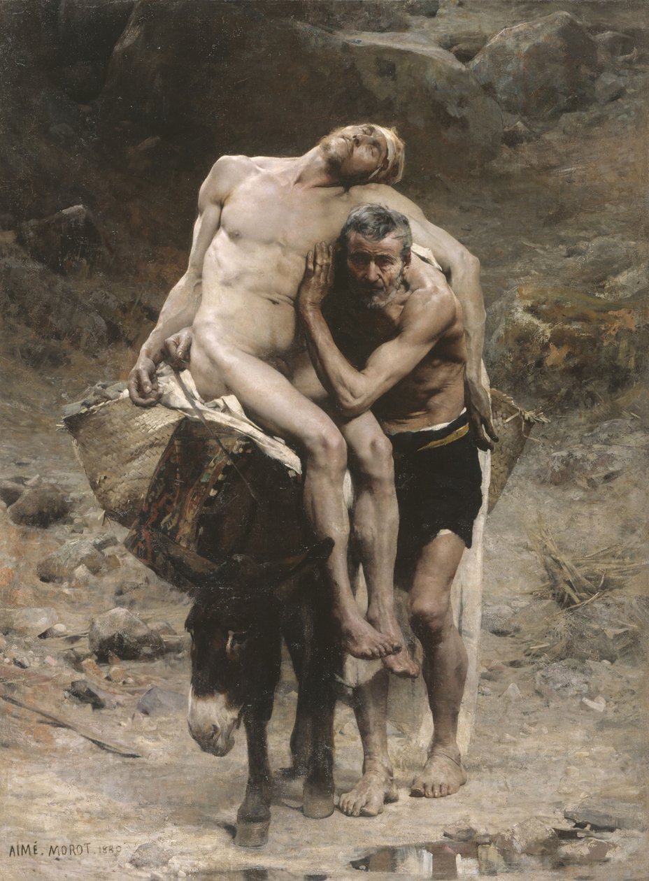 Le Bon Samaritain - Aimé Nicolas Morot