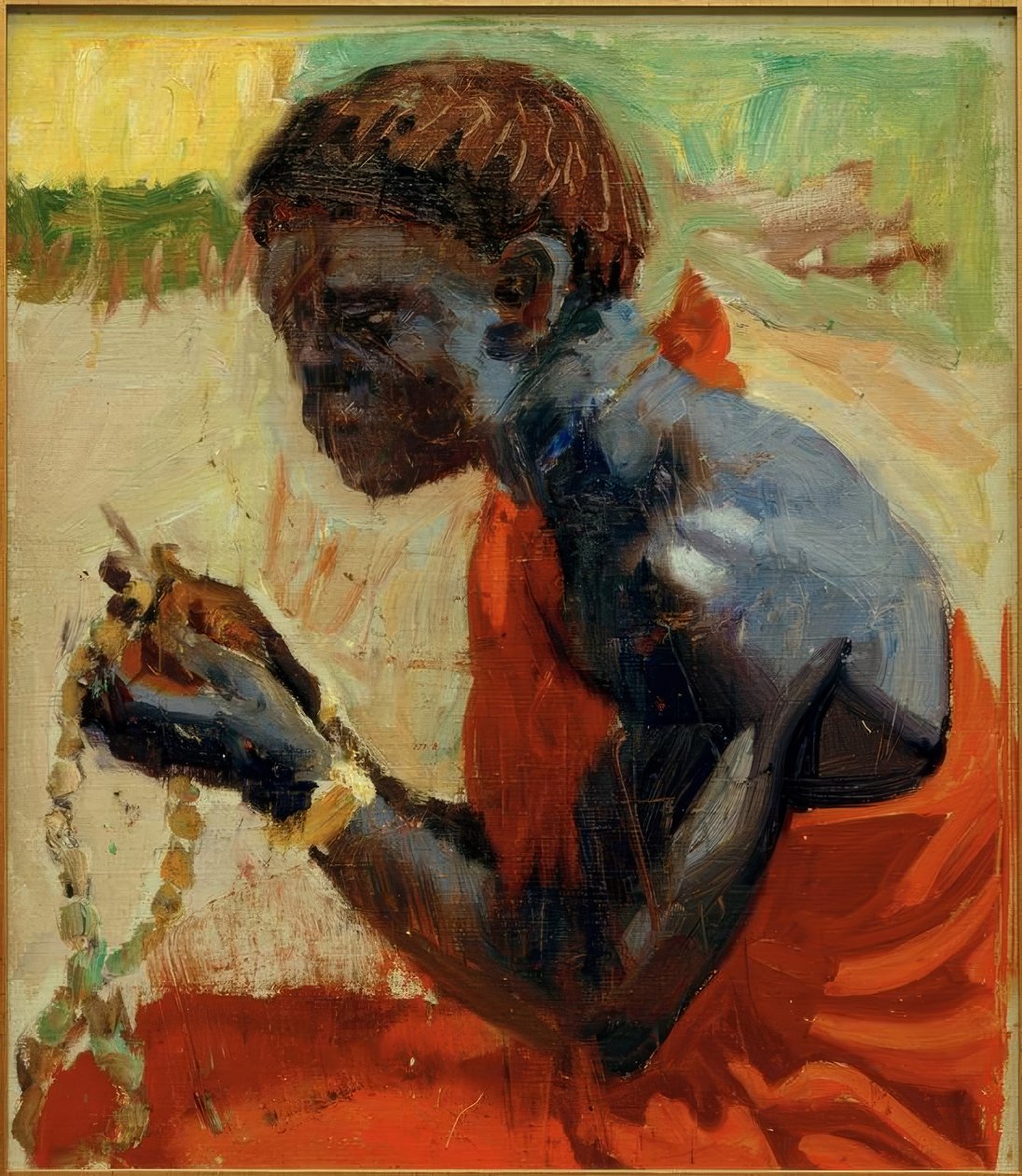 Kikuyu bleu - Akseli Valdemar Gallen Kallela