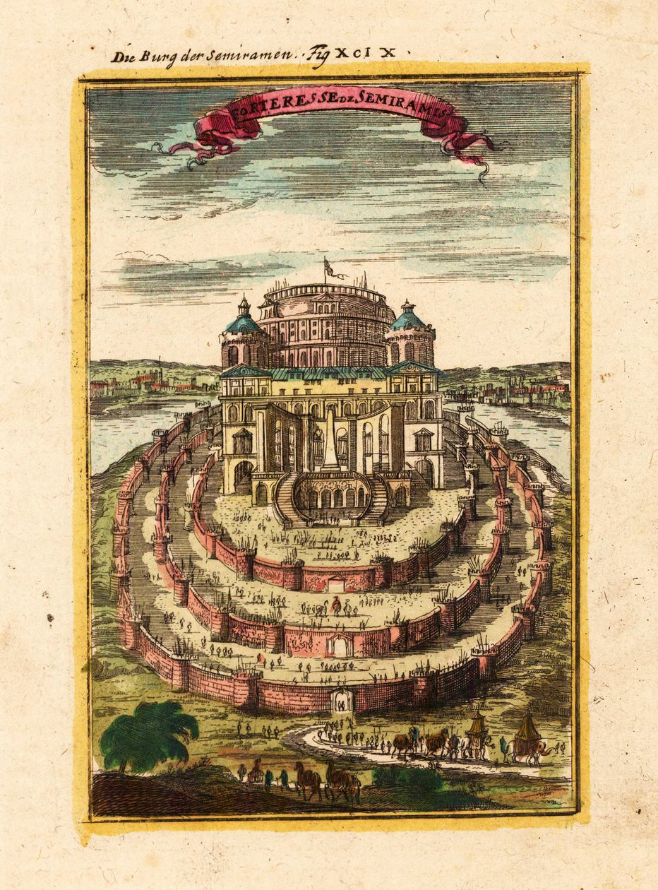 Forteresse de Sémiramis - Alain Manesson Mallet