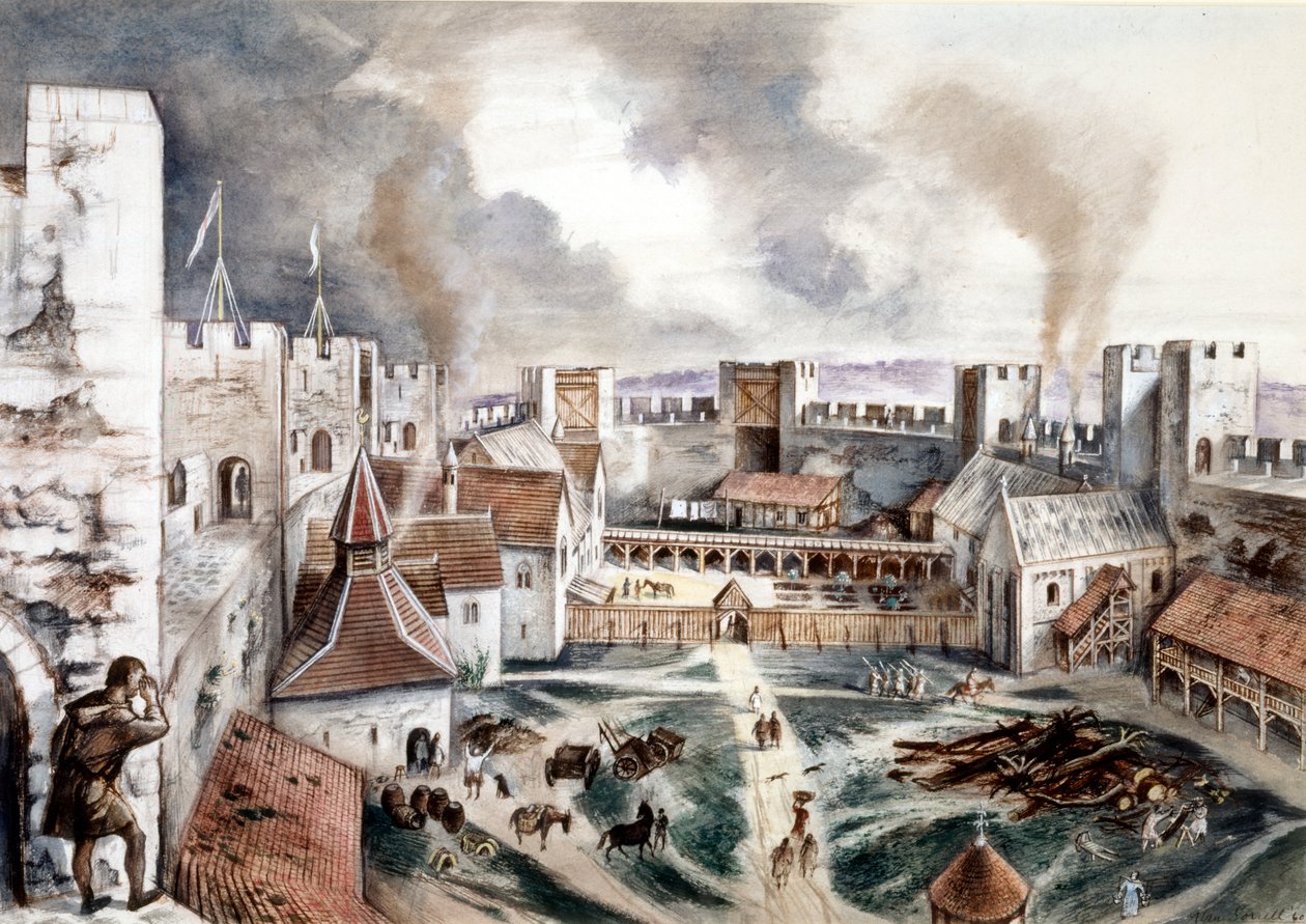 Château de Framlingham - Alan Ernest Sorrell