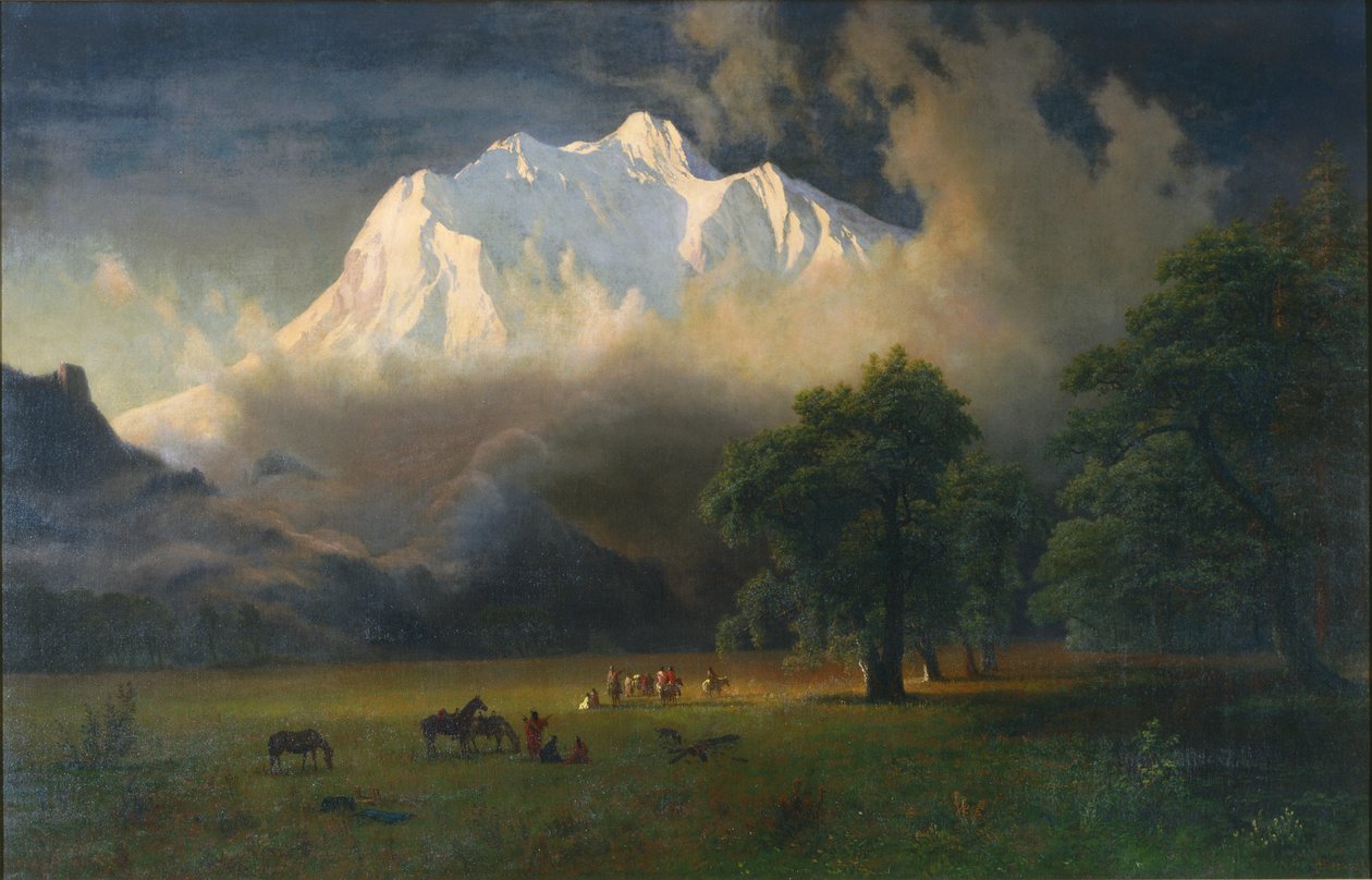 Mont Adams, Washington - Albert Bierstadt