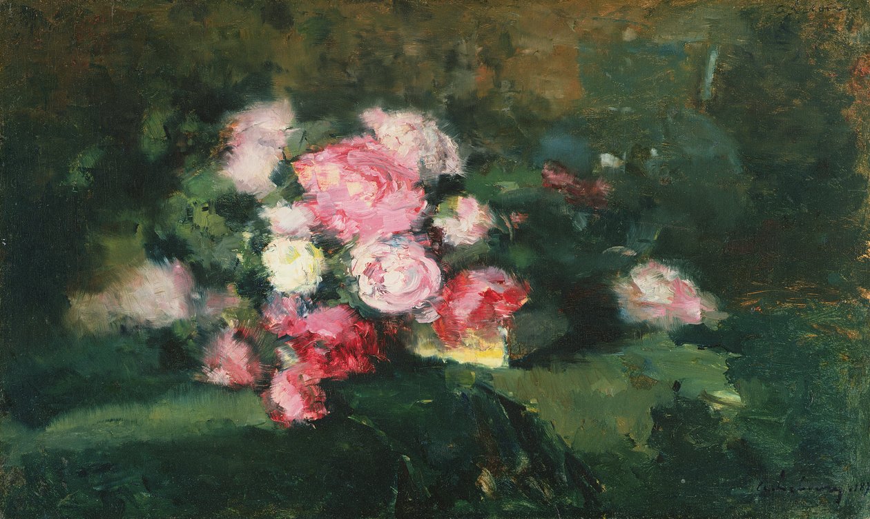 Pivoines, 1875 - Albert Charles Lebourg