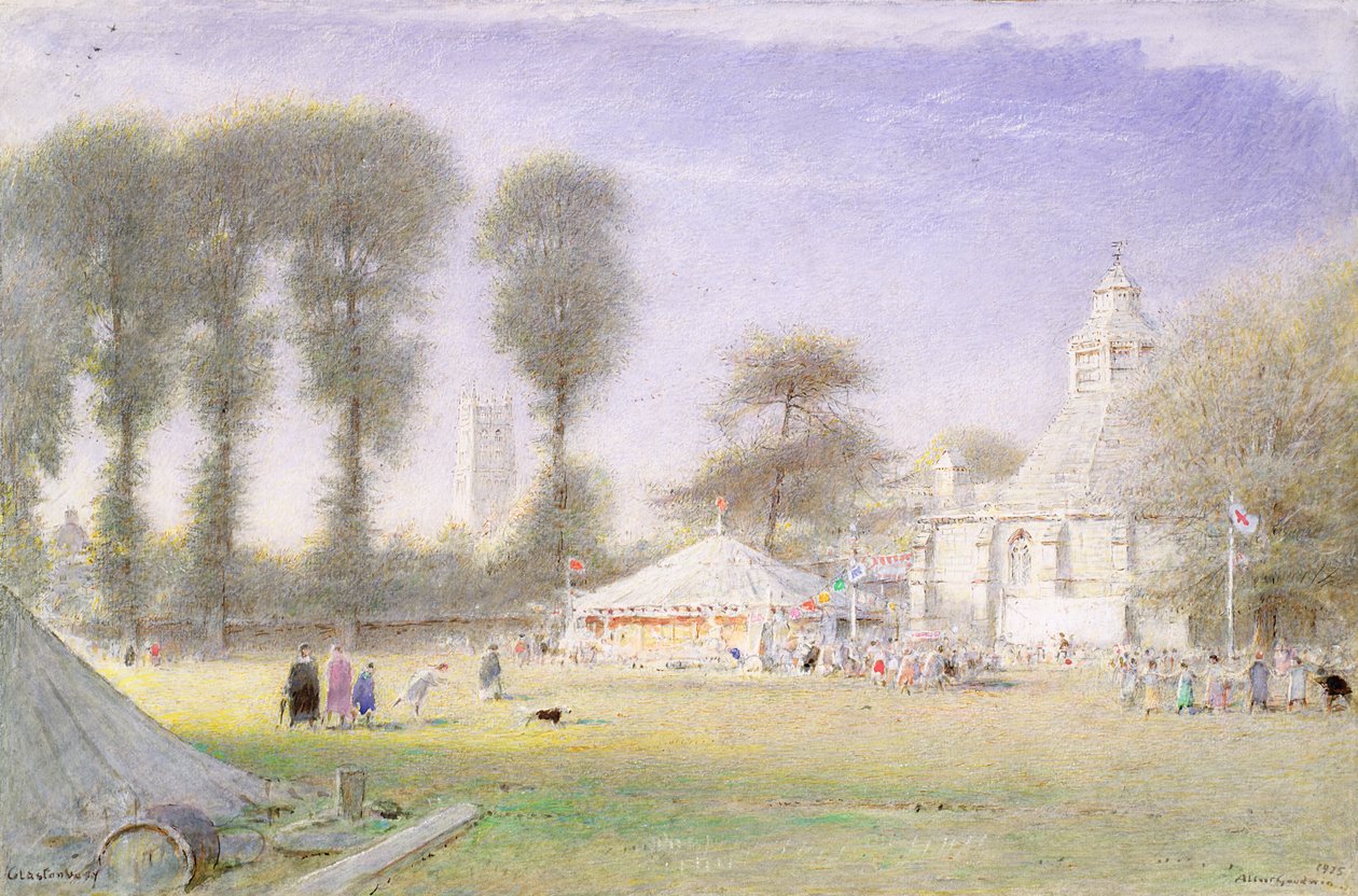 Foire de Glastonbury, 1925 - Albert Goodwin