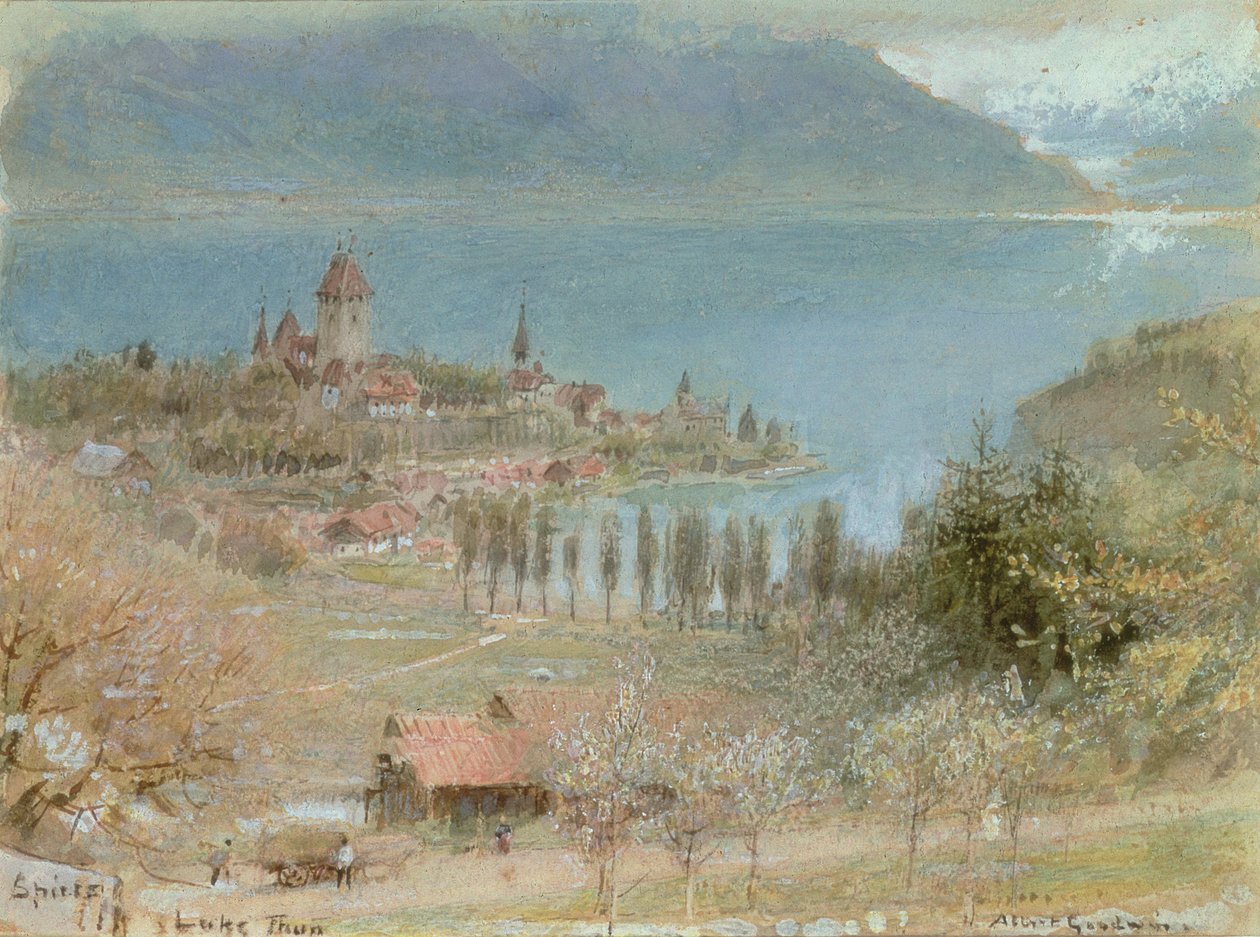 Spietz, Lac de Thoune - Albert Goodwin