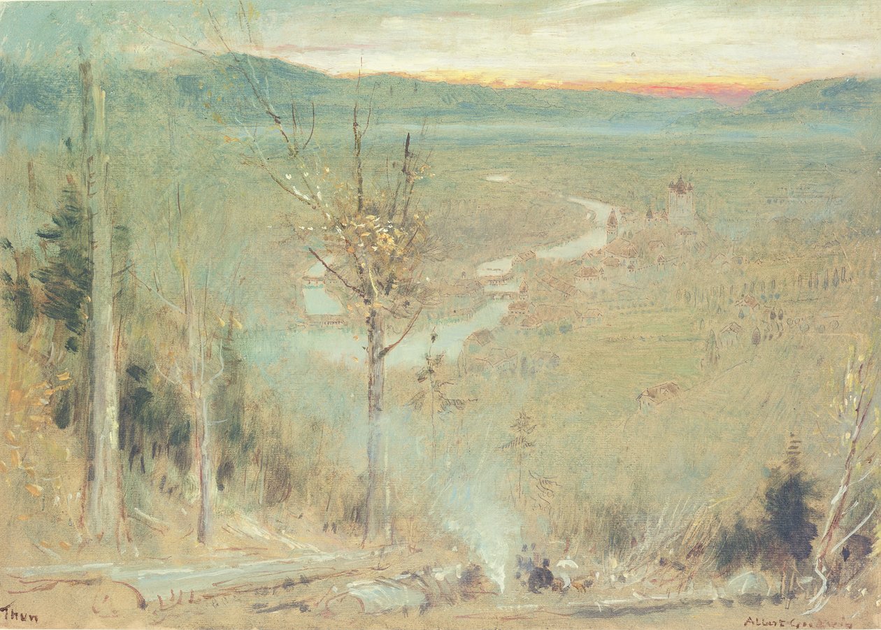 Thun, Suisse - Albert Goodwin