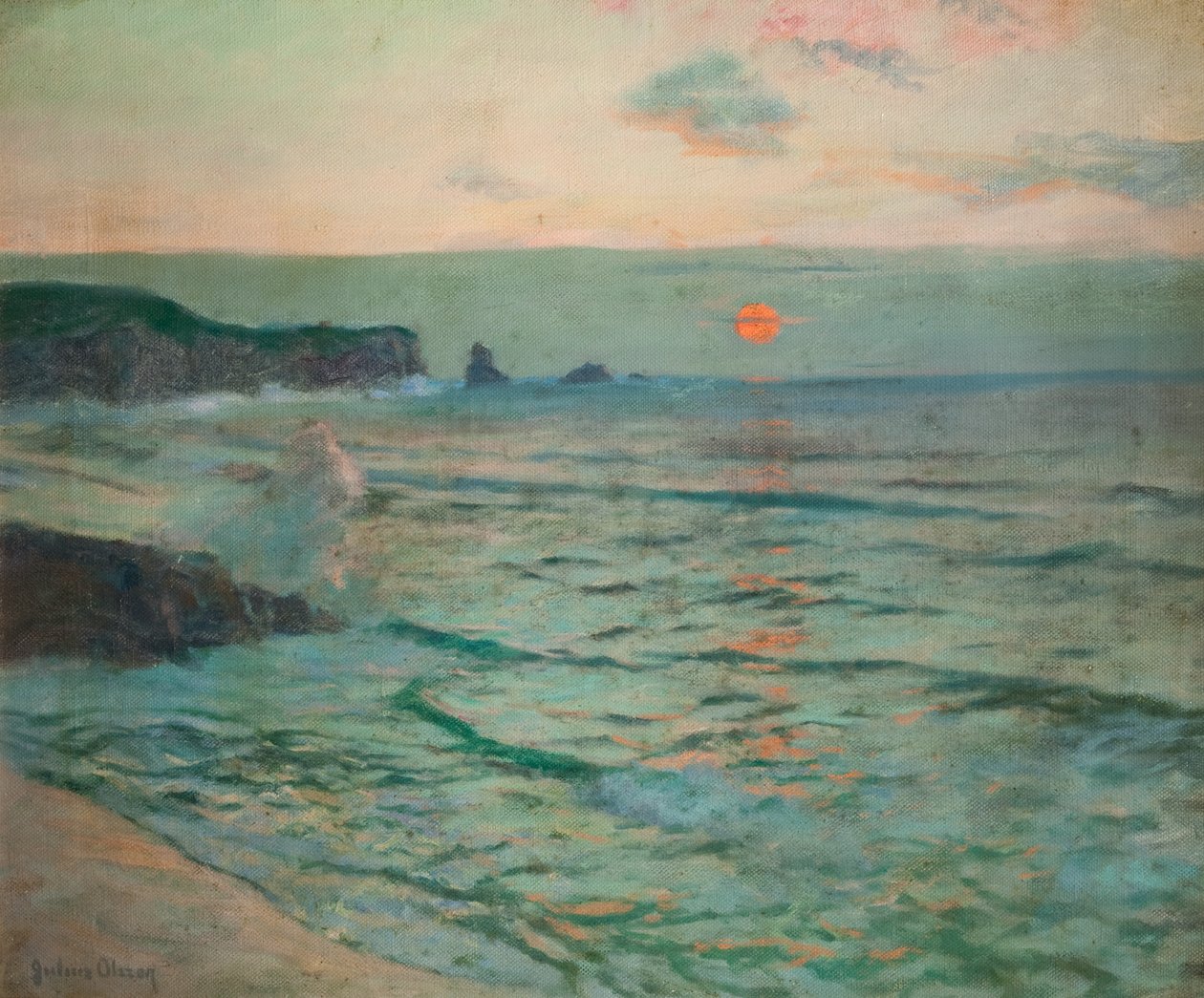 Marée montante - Albert Julius Olsson