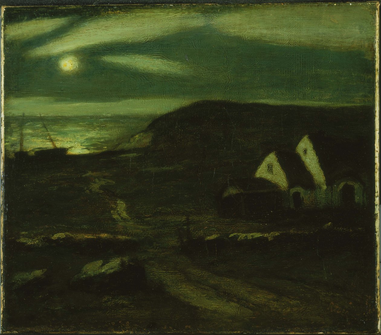 Cabane de pêcheur - Albert Pinkham Ryder