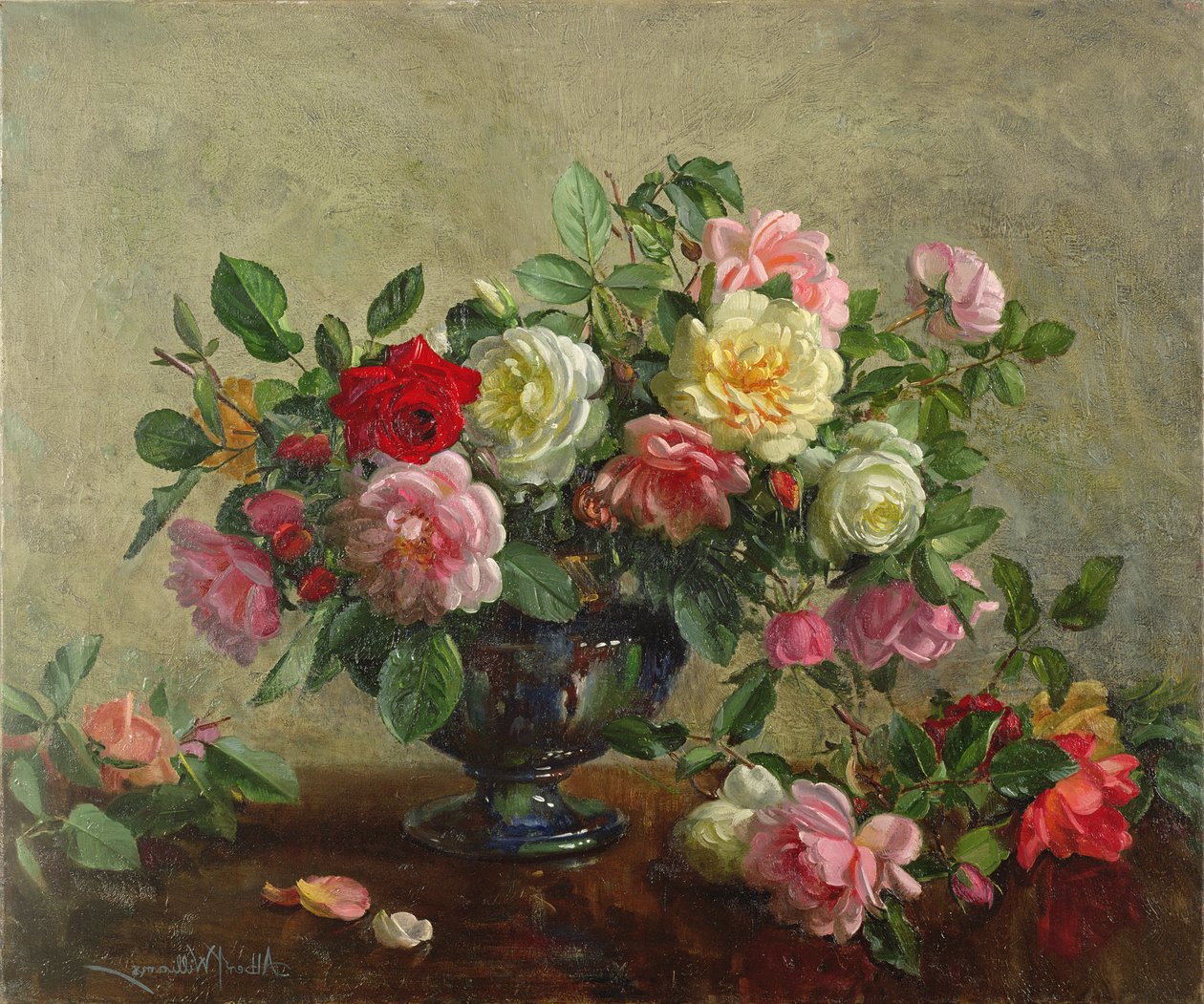 Bol de roses - Albert Williams