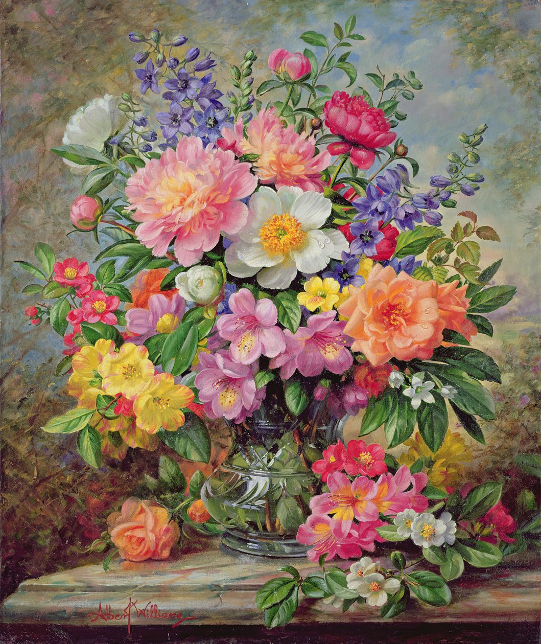 Fleurs de juin en éclat - Albert Williams