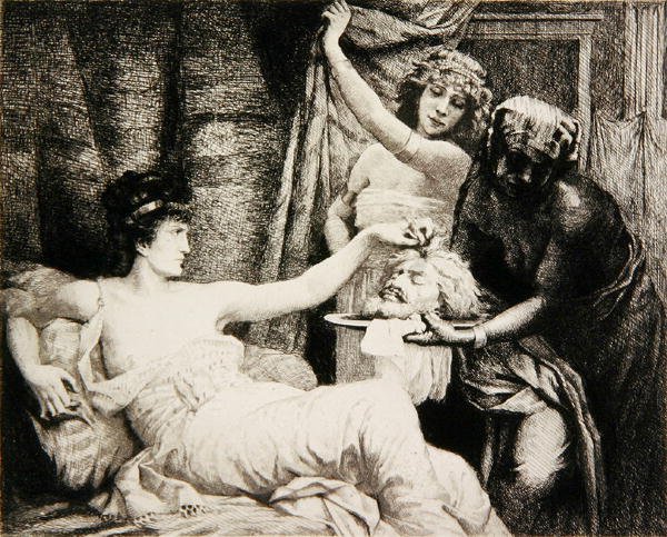 Hérodiade c.1878 - Albert Alexander Paul Rouffio