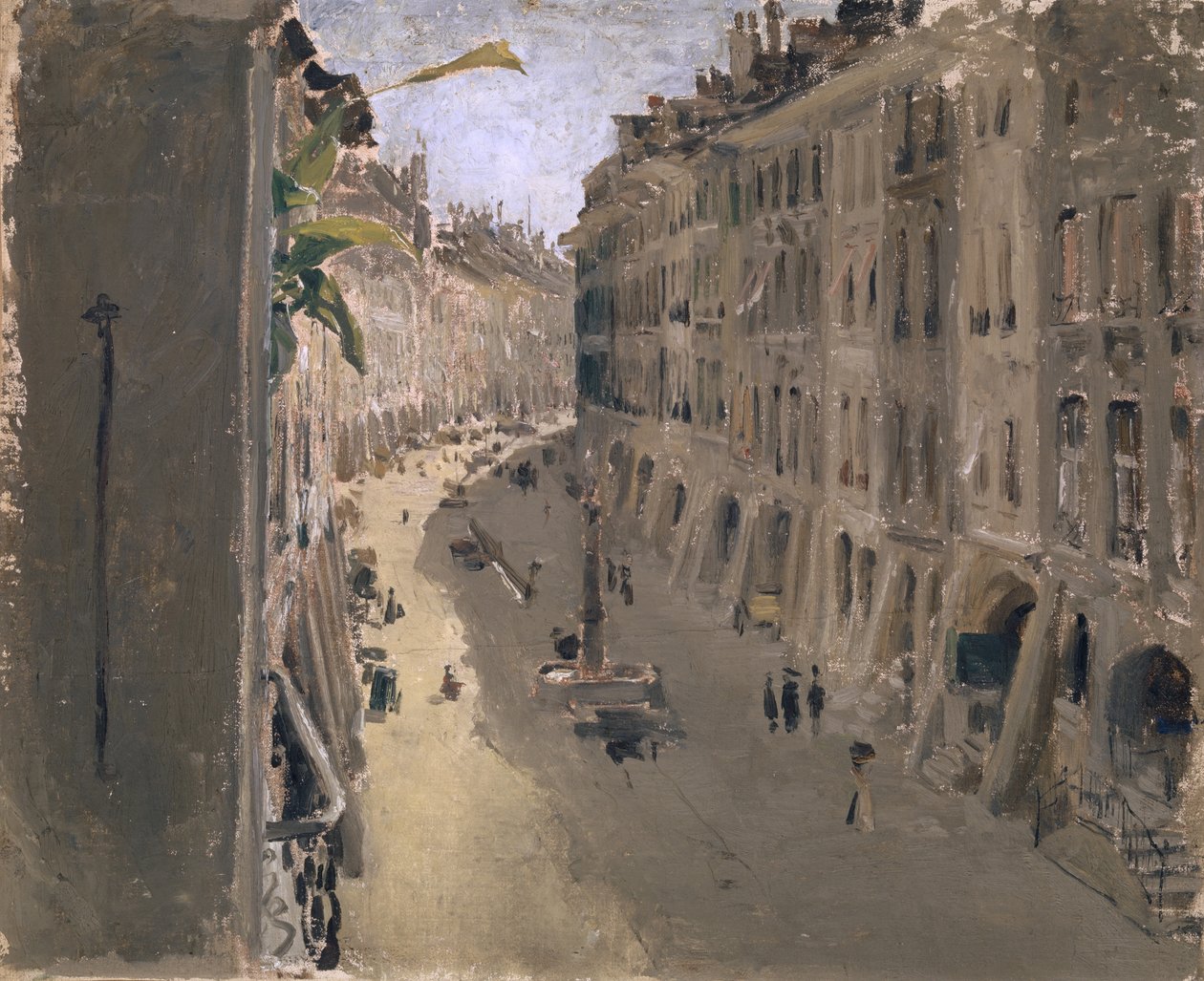 Gerechtigkeitsgasse à Berne, vers 1880-90 - Albert Anker