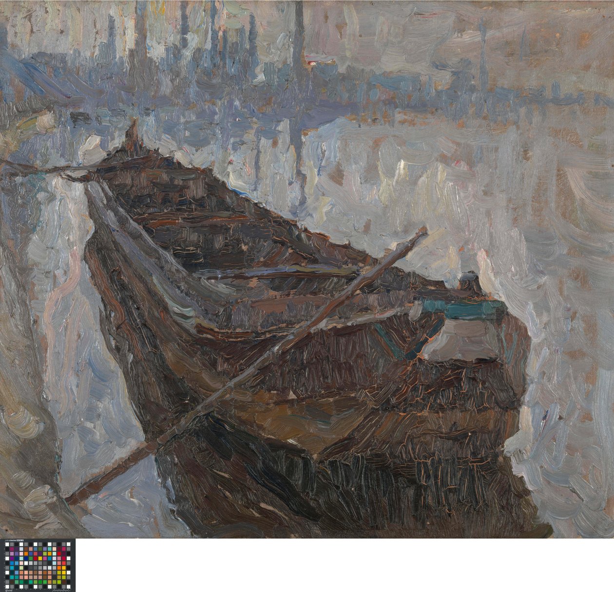 Bateau sur la Meuse - Albert Baertsoen