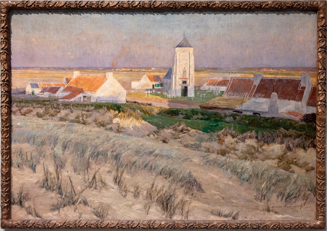 Soirée sur la dune, Mariakerke-sur-Mer - Albert Baertsoen