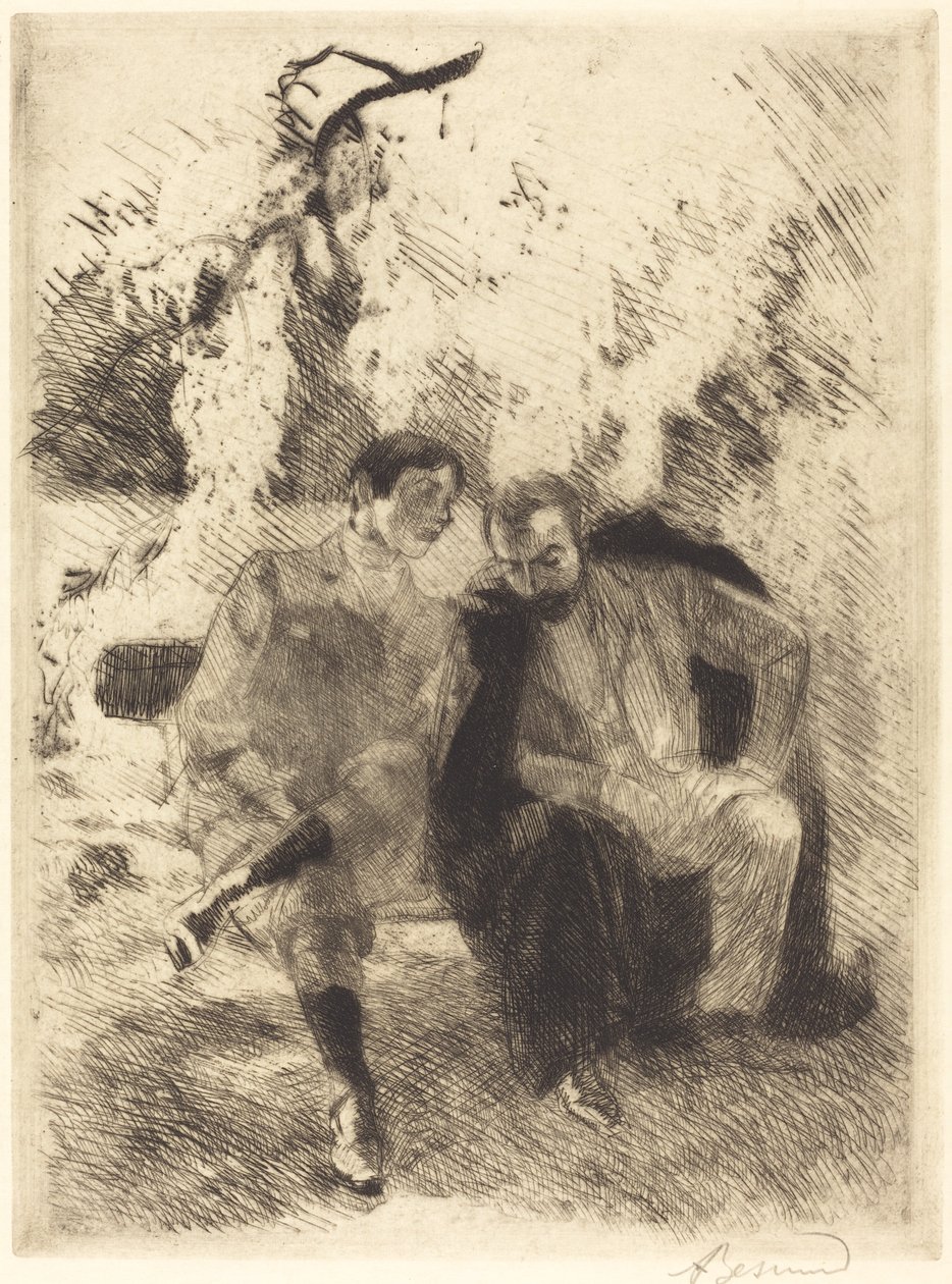 Confidences - Albert Besnard