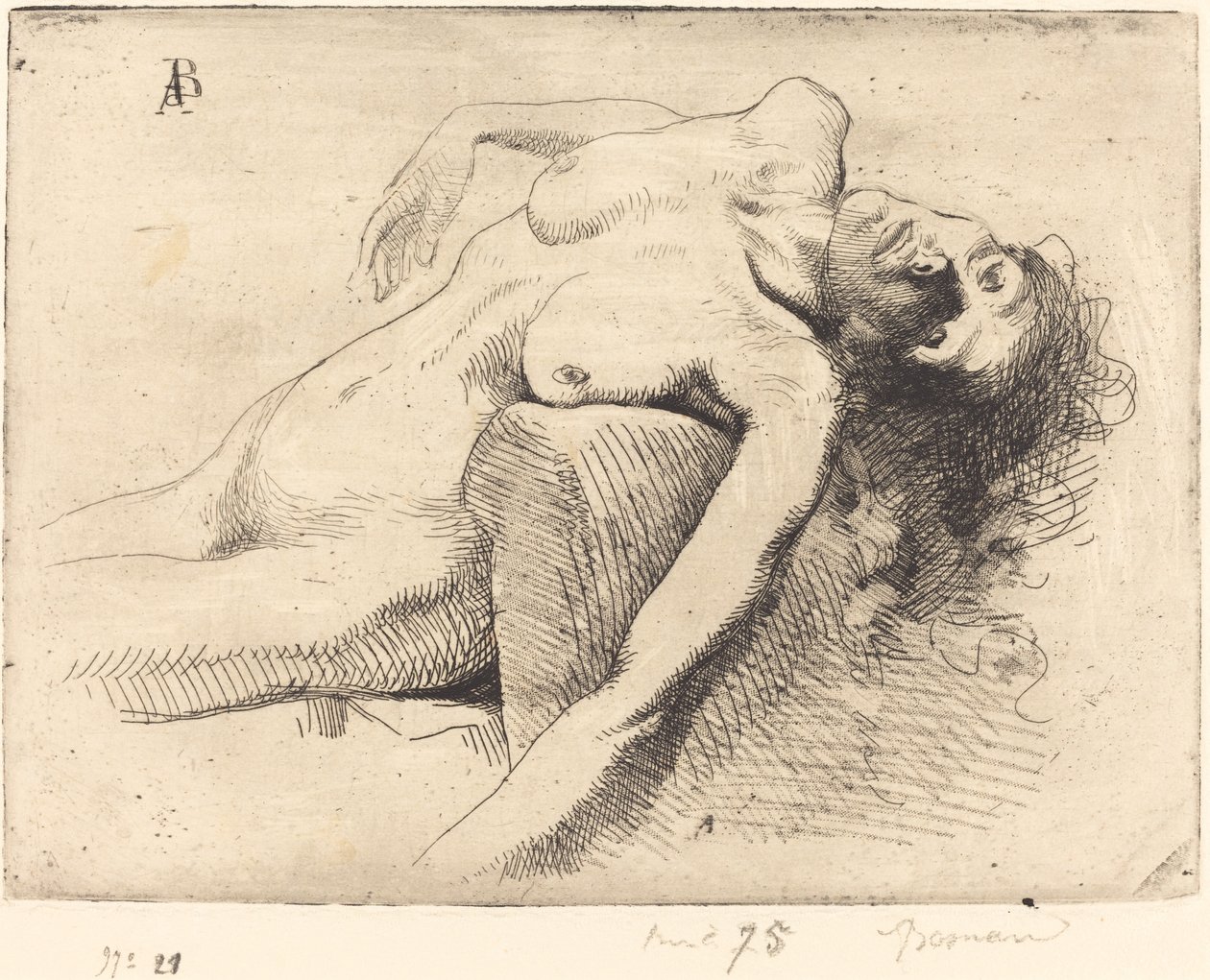 La Mourante - Albert Besnard