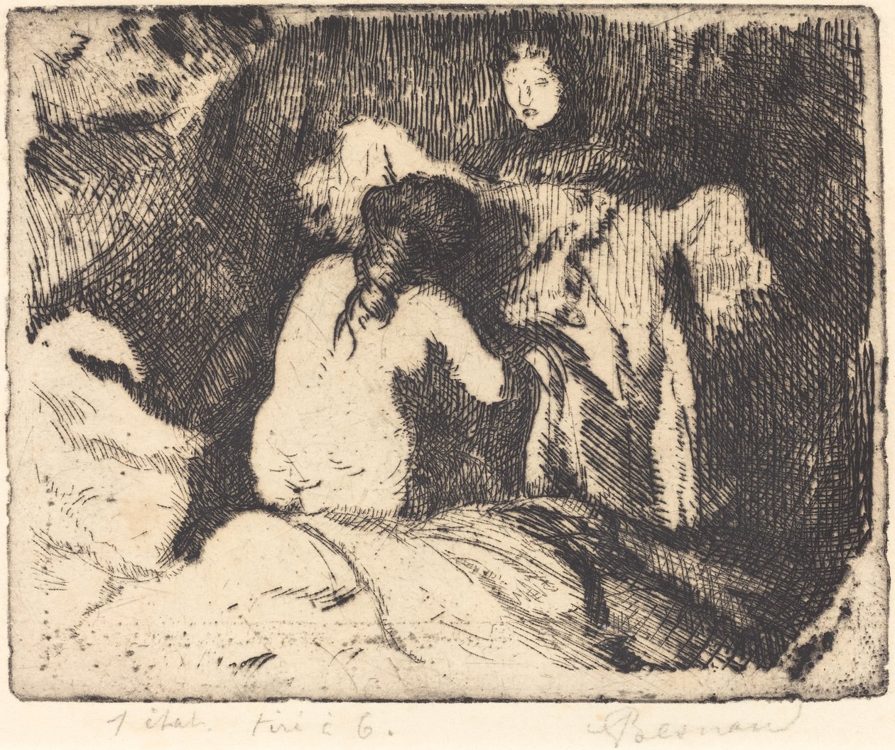 Le lever - Albert Besnard