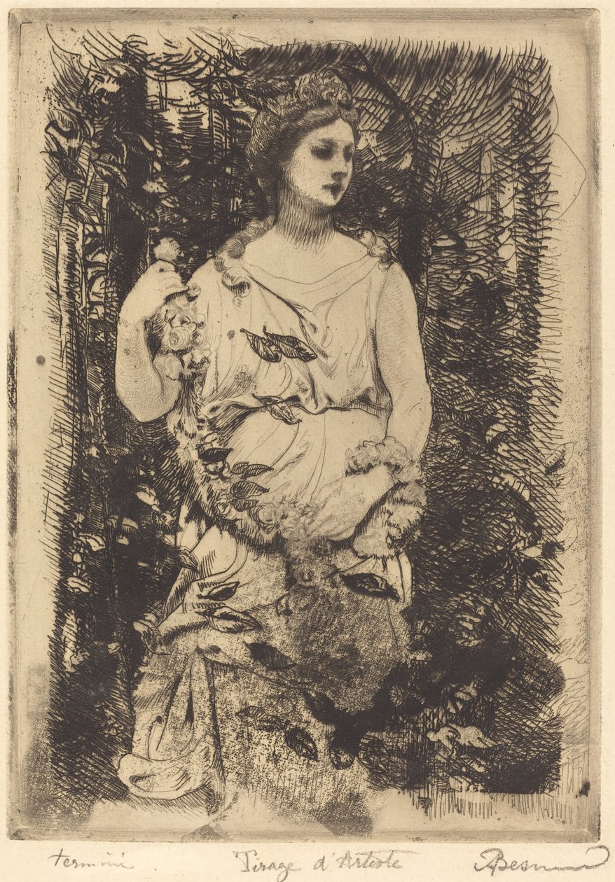 La Flore de le Gros - Albert Besnard