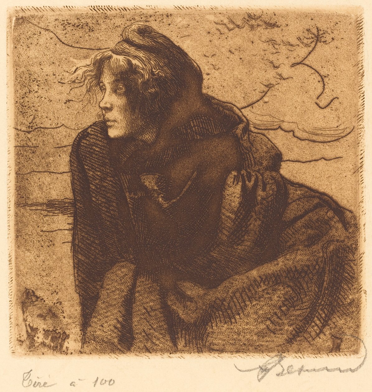 Mélancolie - Albert Besnard