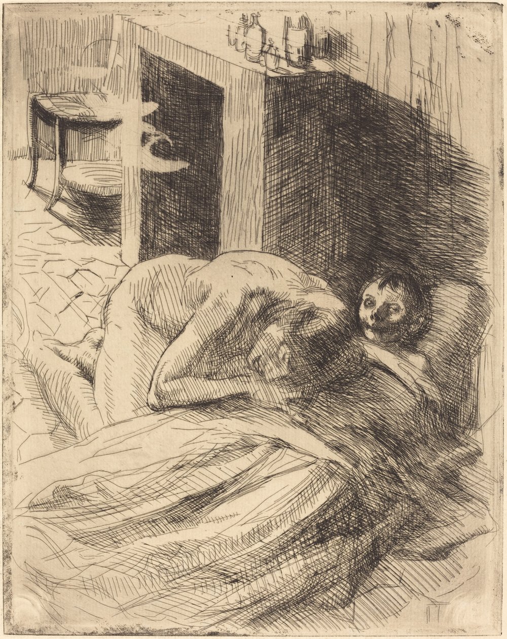 La Misère - Albert Besnard