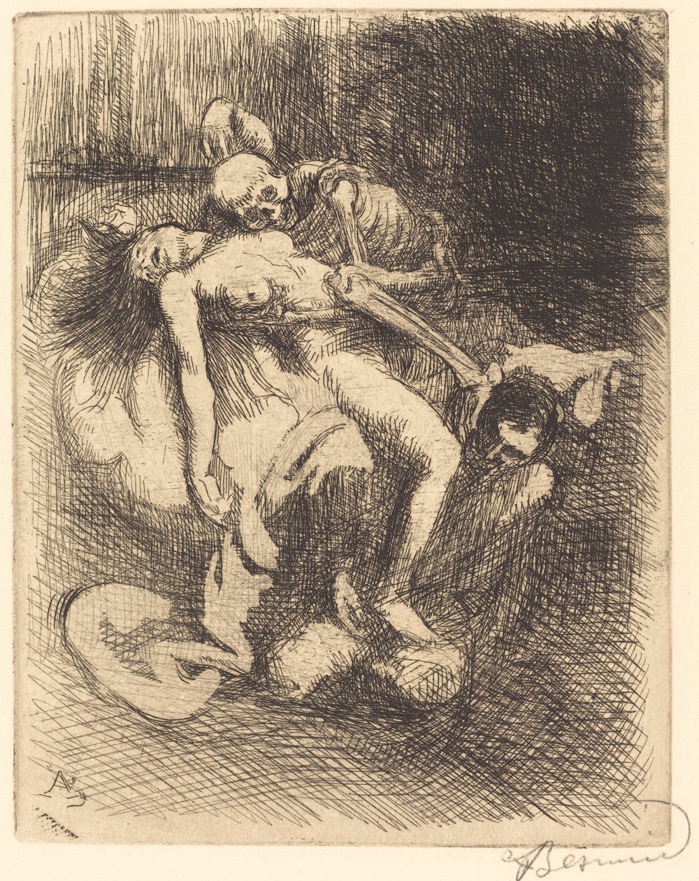 La possession - Albert Besnard