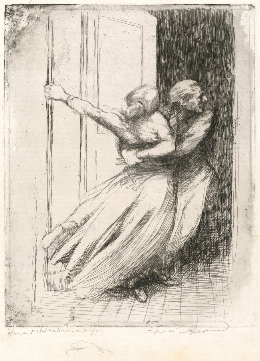 Le Viol - Albert Besnard