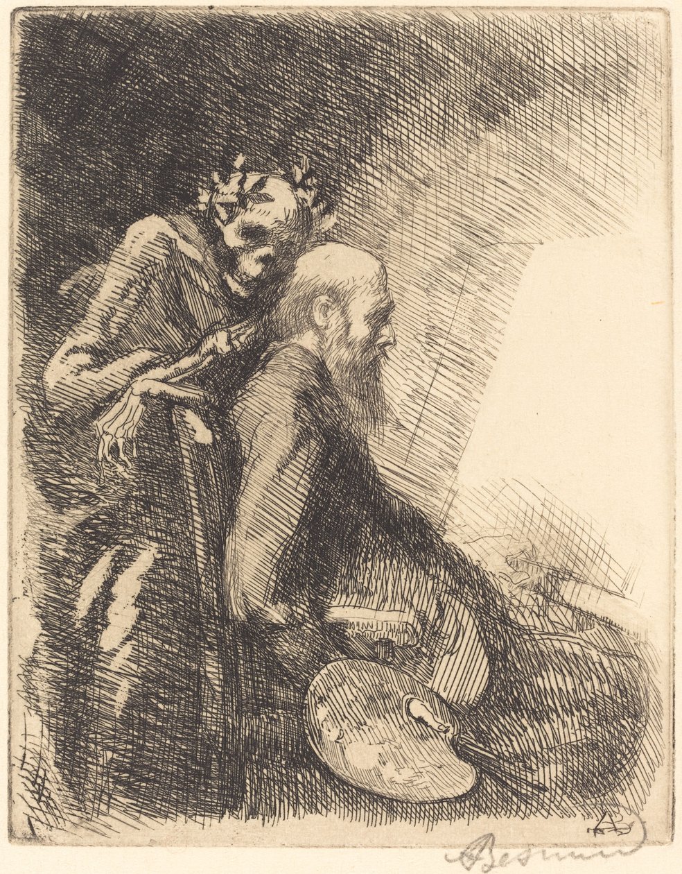 Exigeante - Albert Besnard