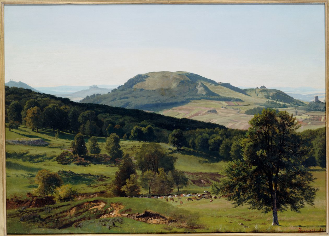 Paysage - Colline et vallée - Albert Bierstadt