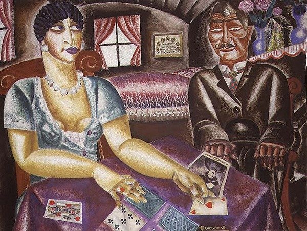 Les joueurs de cartes - Albert Droesbeke