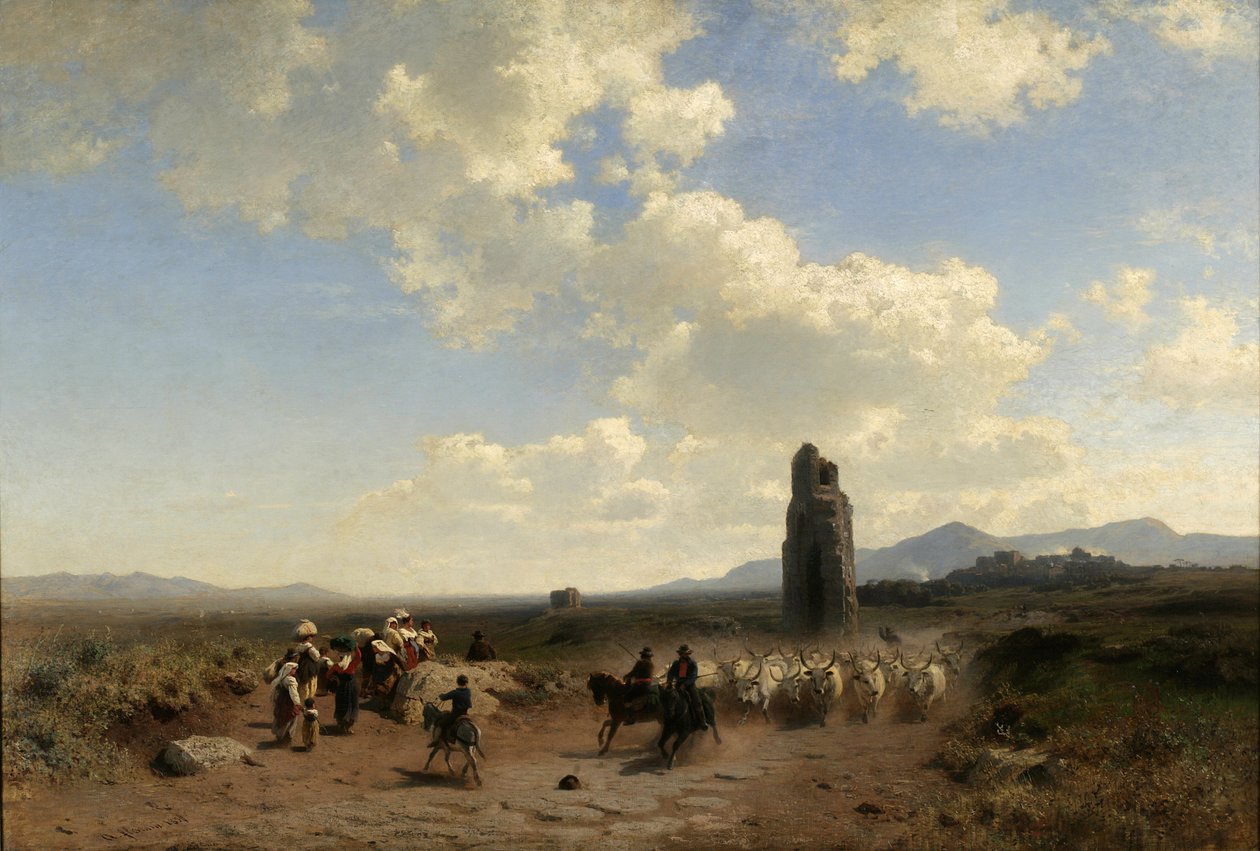 La Campagne romaine - Albert Flamm